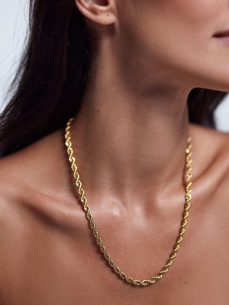 Golden Rope Necklace