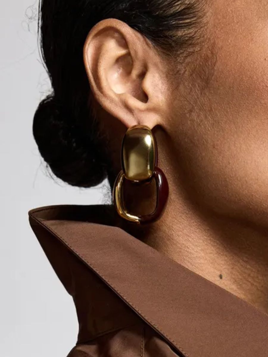 Karrie Earrings - Wine Not
