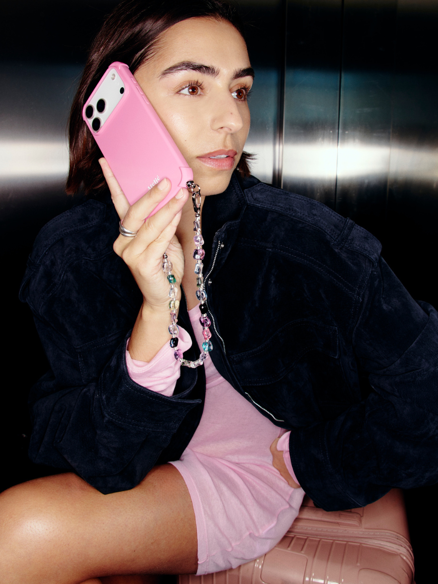 Motel Pink iPhone Case