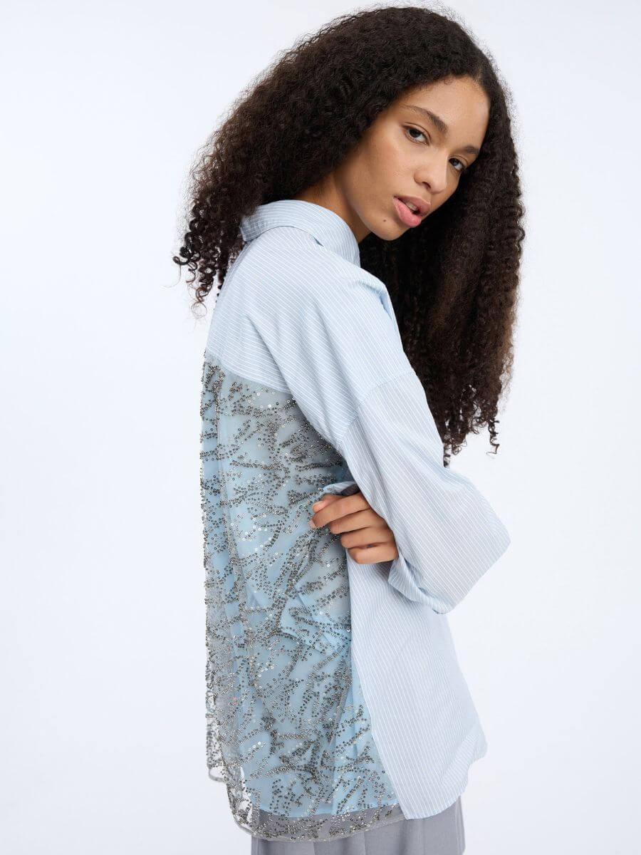 Vontario Shirt - Stripe Blue