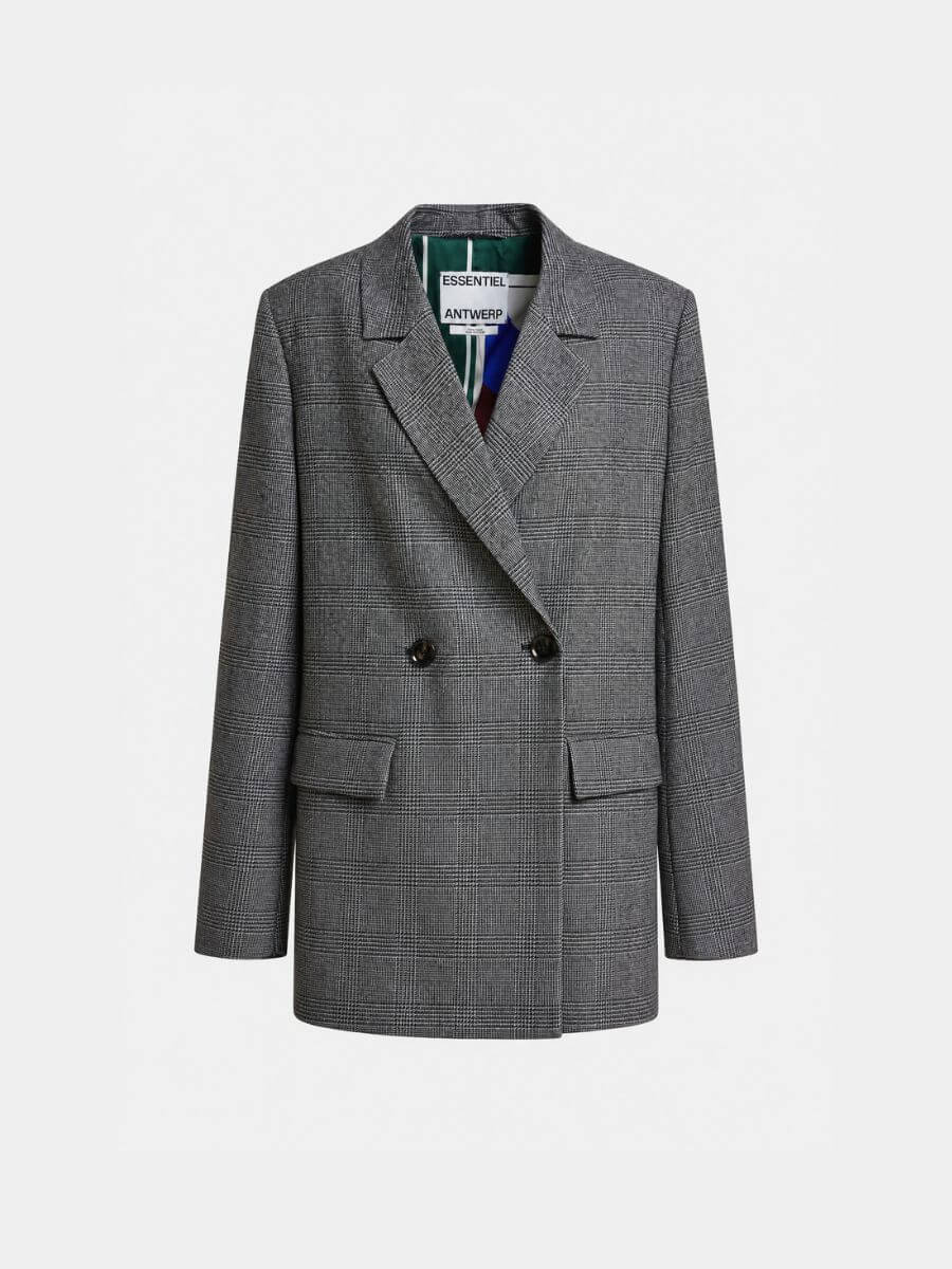 ESSENTIEL ANTWERP Kendra Blazer - Steel Pulse