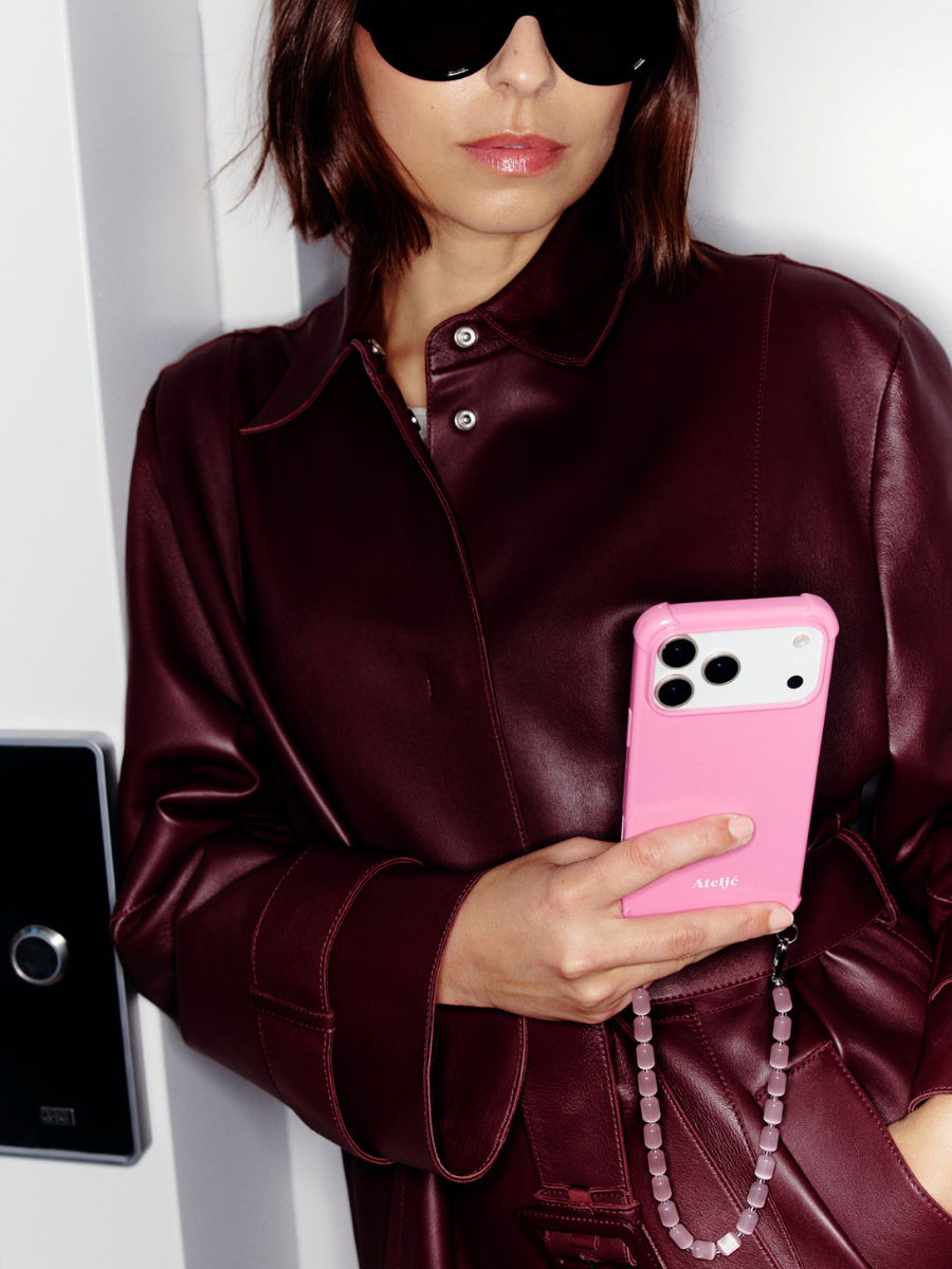 Motel Pink iPhone Case