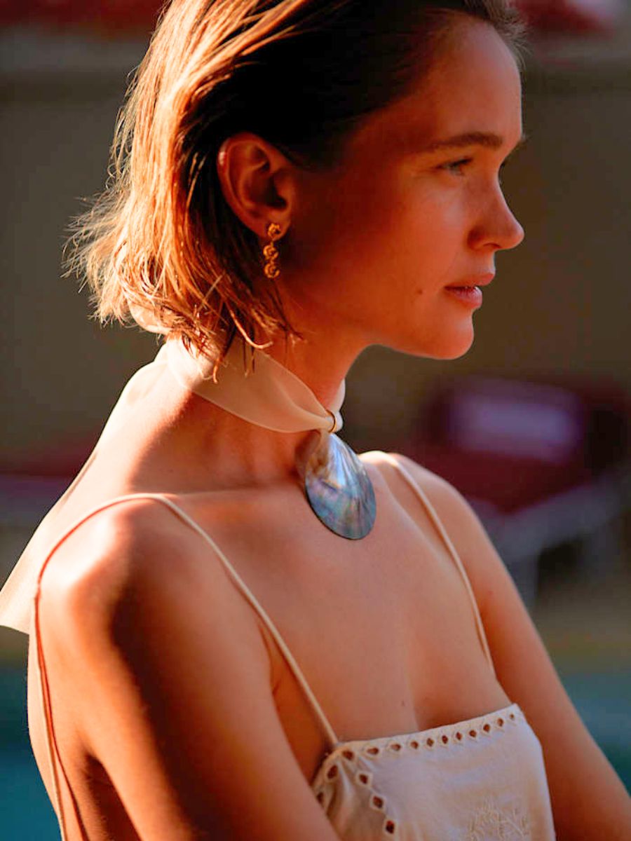 Triple Sun Earrings