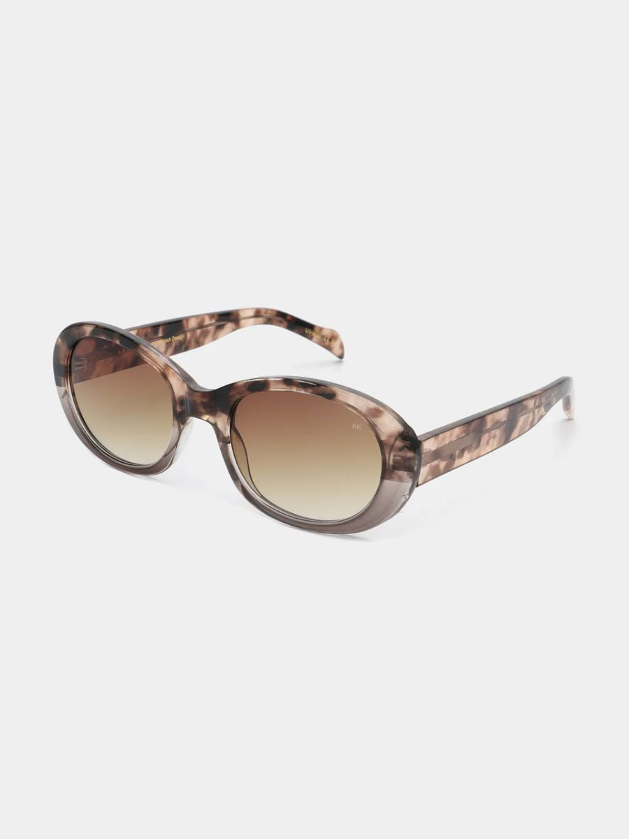 A.KJÆRBEDE - Anma Sunglasses - Coquina/Grey Transparent