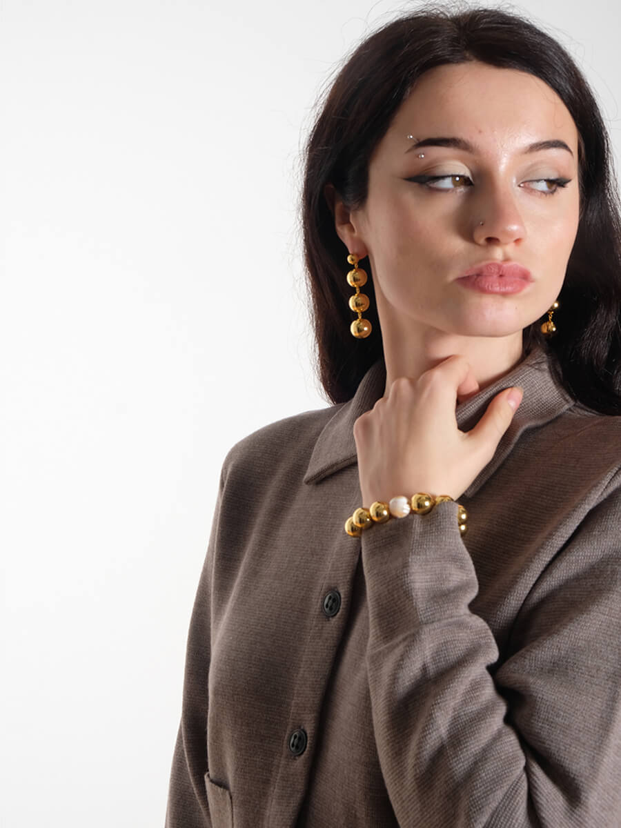 ANNI LU
Hi Ho Gold Earrings