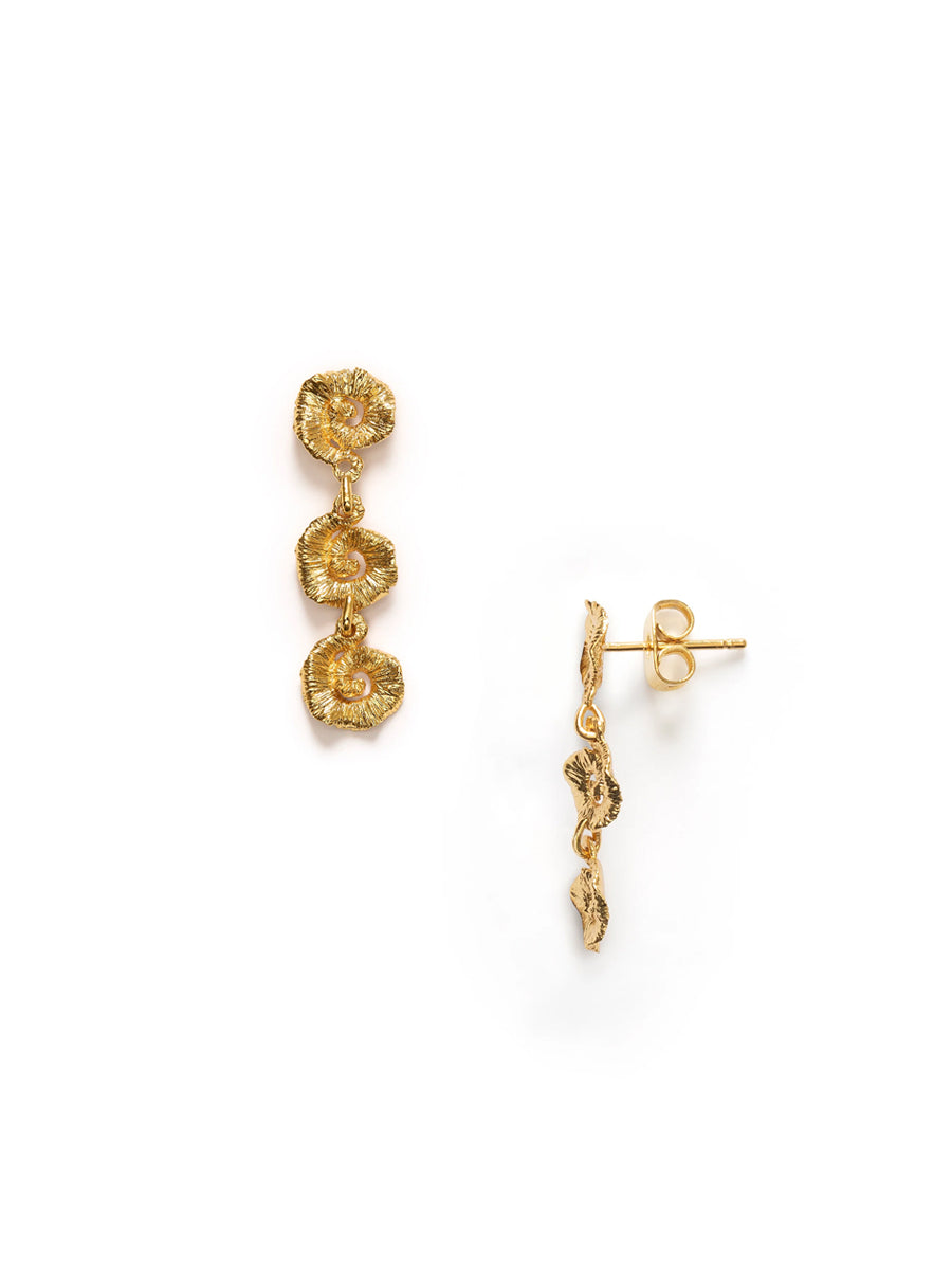 ANNI LU
Triple Sun Earrings