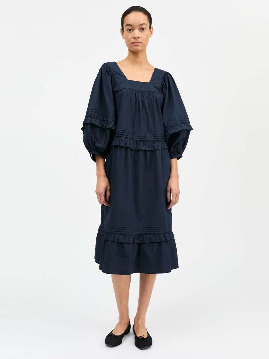 Skall - Alice Dress - Navy