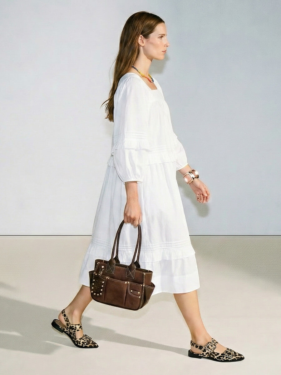 Skall - Alice Dress - White