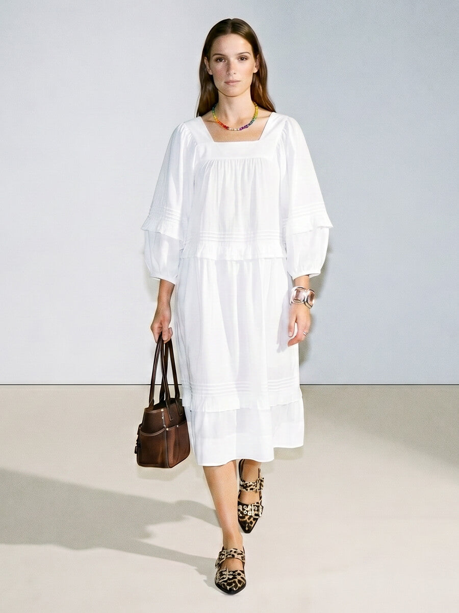 Skall - Alice Dress - White