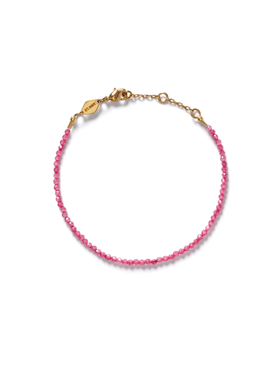 Anni Lu Pink Mood Bracelet - Hibiscus Soda