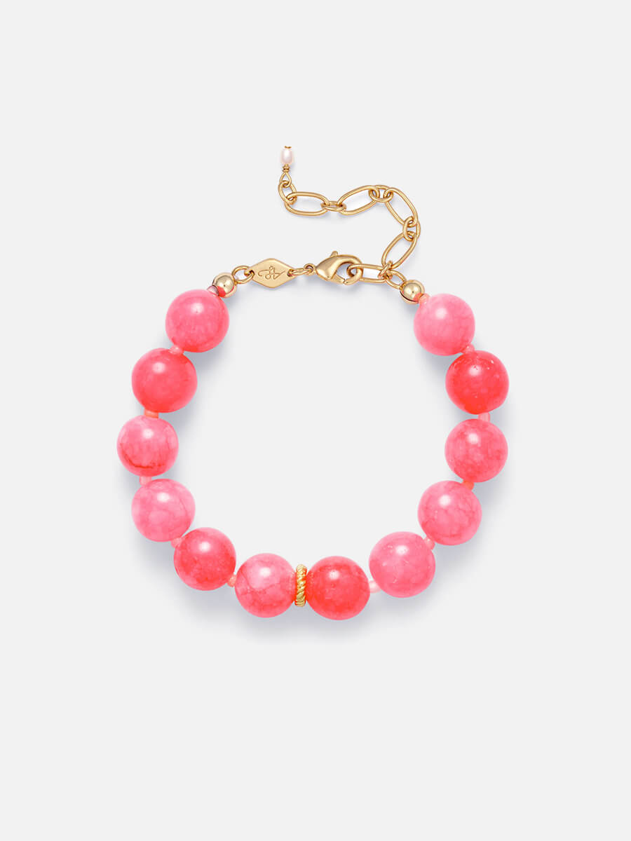 Anni Lu - Ball Bracelet - Bubblegum