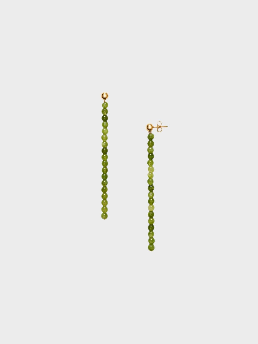 Anni Lu - Grasshopper Earrings - Avocado Oil