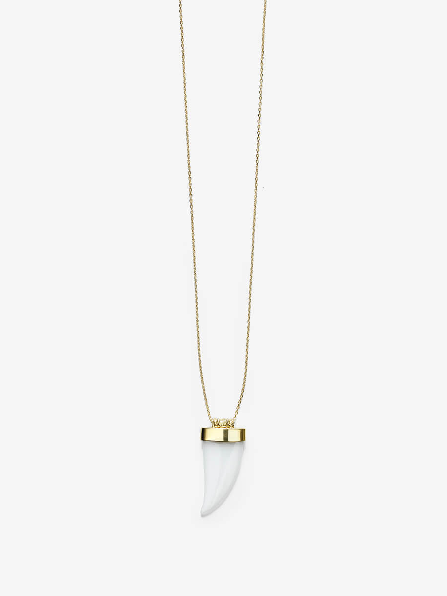 Anni Lu - Jaws Big Wave Necklace - Gold