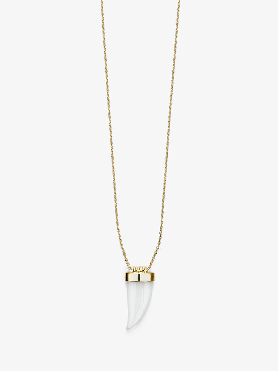 Anni Lu - Jaws Small Wave Necklace - Gold