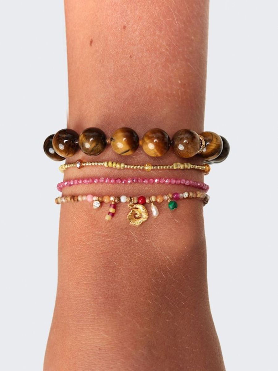 Anni Lu - Pink Mood Bracelet - Hibiscus Soda
