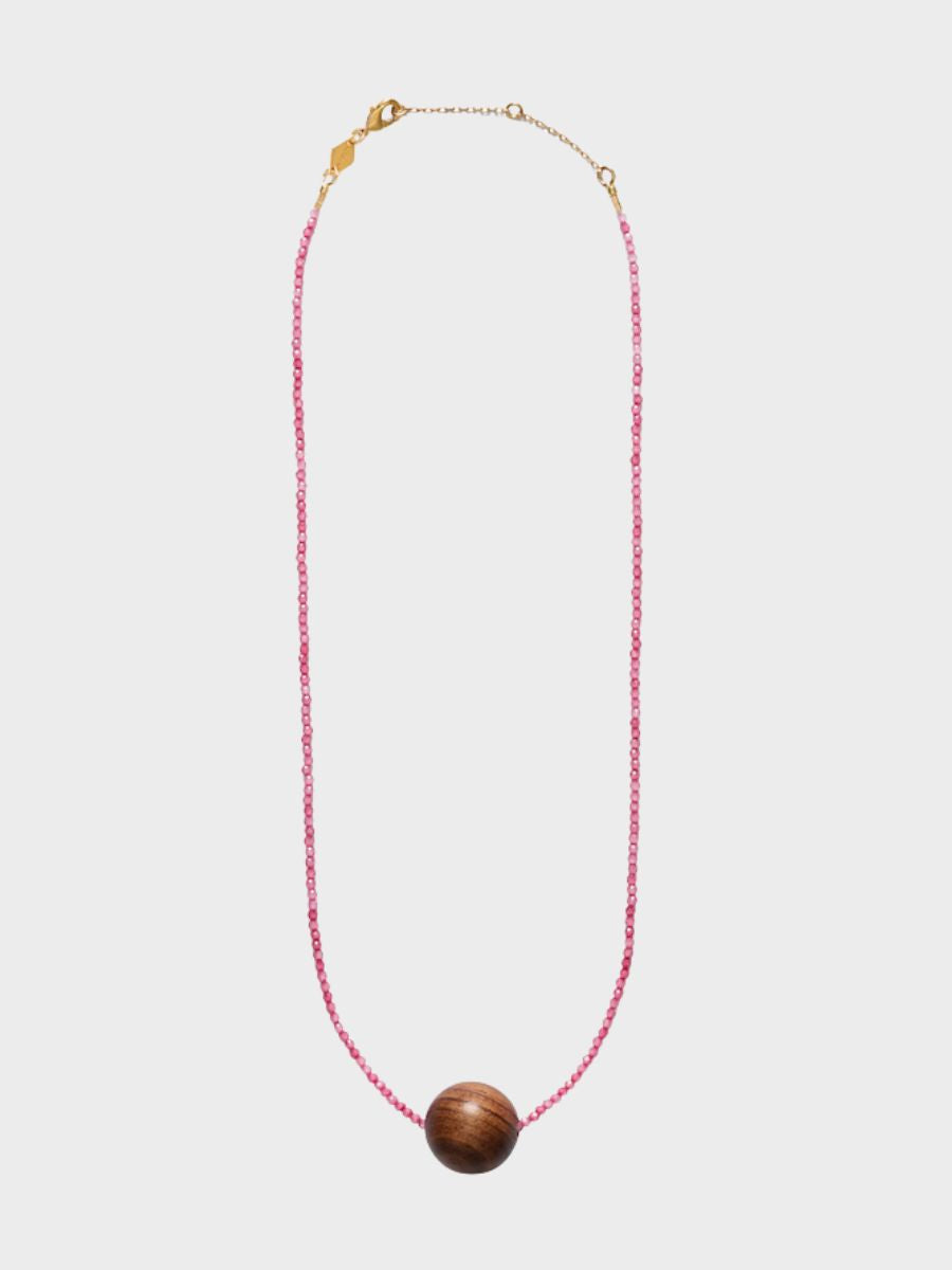 Anni Lu - Pink Mood Necklace - Hibiscus Soda