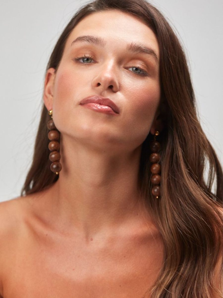 Anni Lu - Woody Earrings - Hot Chocolate