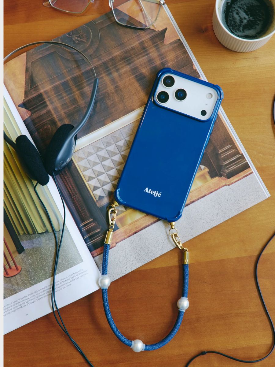 Ateljé - Indigo iPhone Case