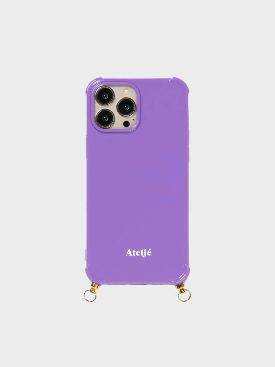 Atelje iphone case violet
