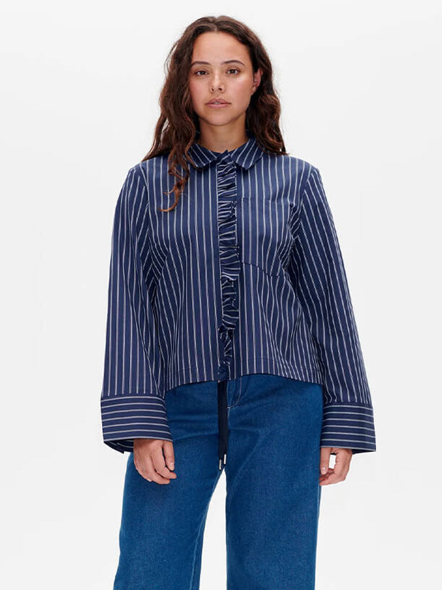 BAUM UND PFERDGARTEN
Milu Shirt - Navy Blazer Stripe