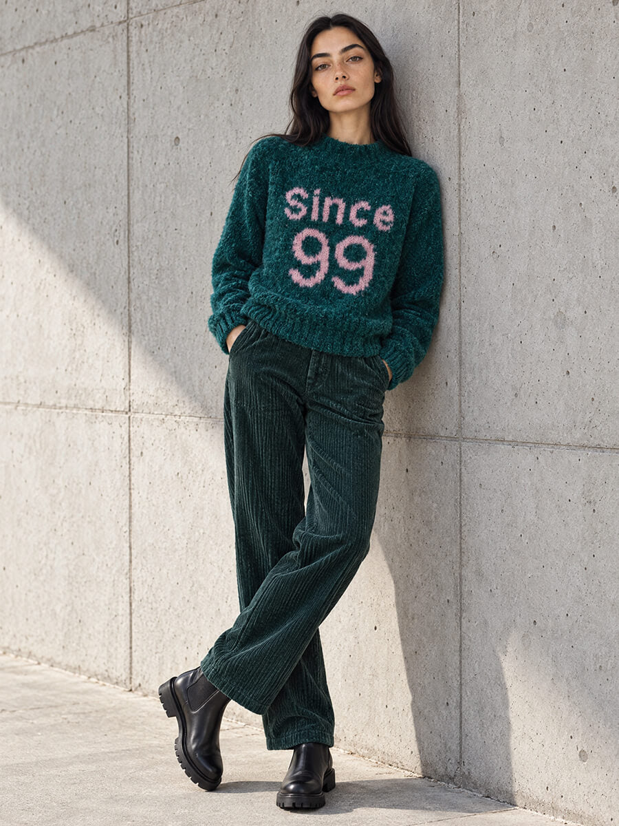 Baum und Pferdgarten - Celena Sweater - Dark Sea
