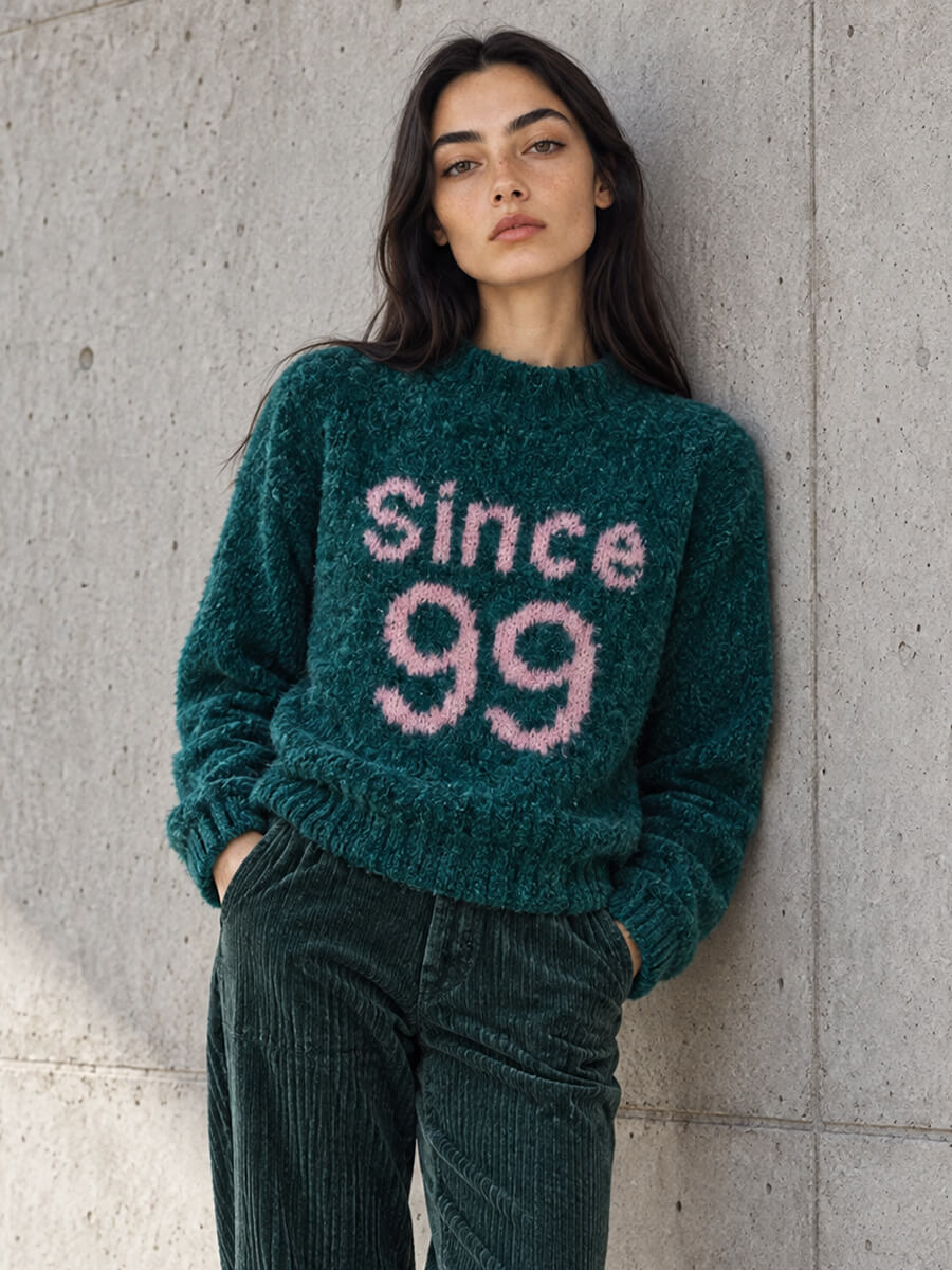 Baum und Pferdgarten - Celena Sweater - Dark Sea