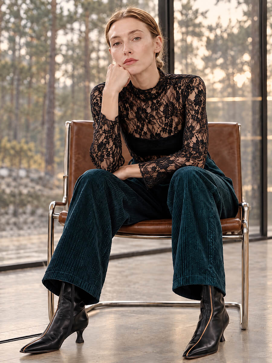 Meena Shirt - Black