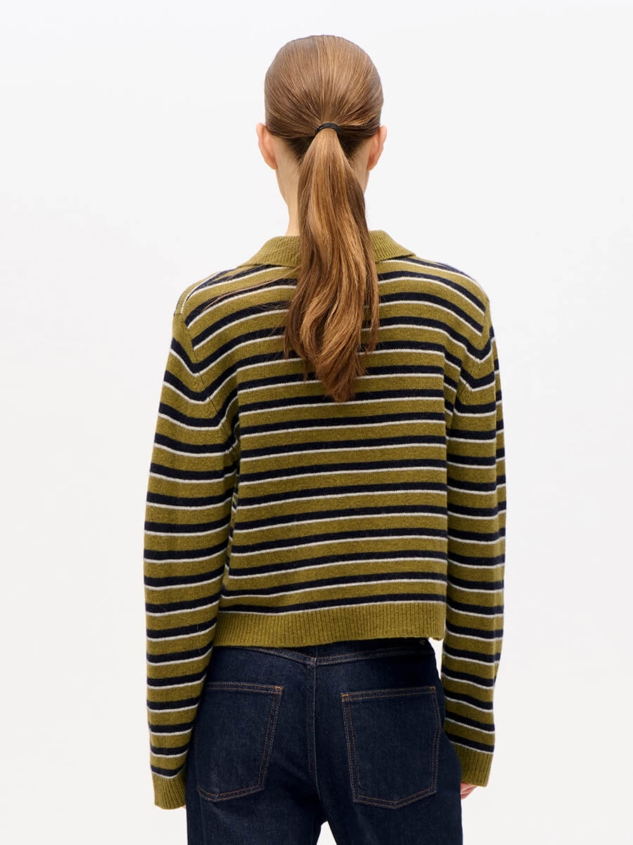 BAUM UND PFERDGARTEN - CORI SWEATER - IVY GREEN