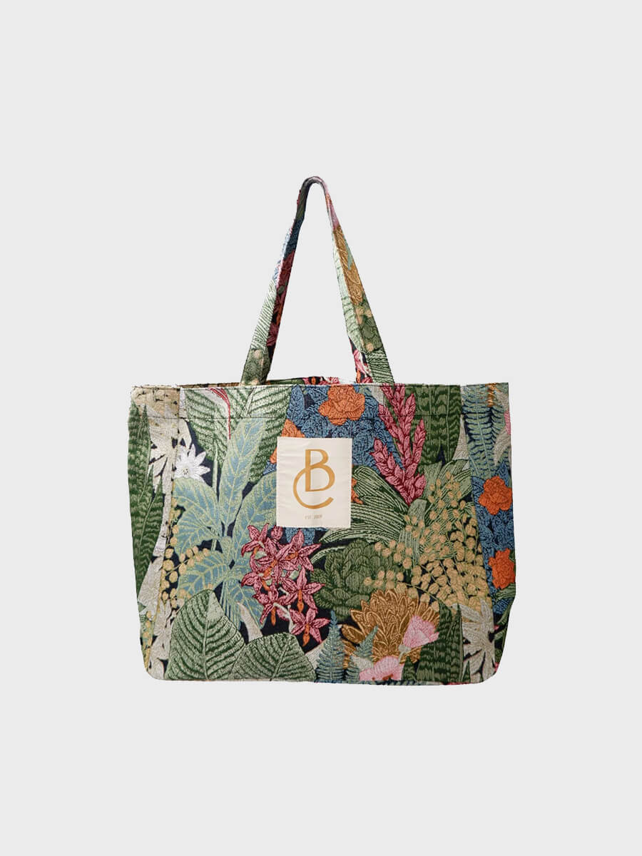 BLACK COLOUR
Nyla Shopper Bag - Flower Forest