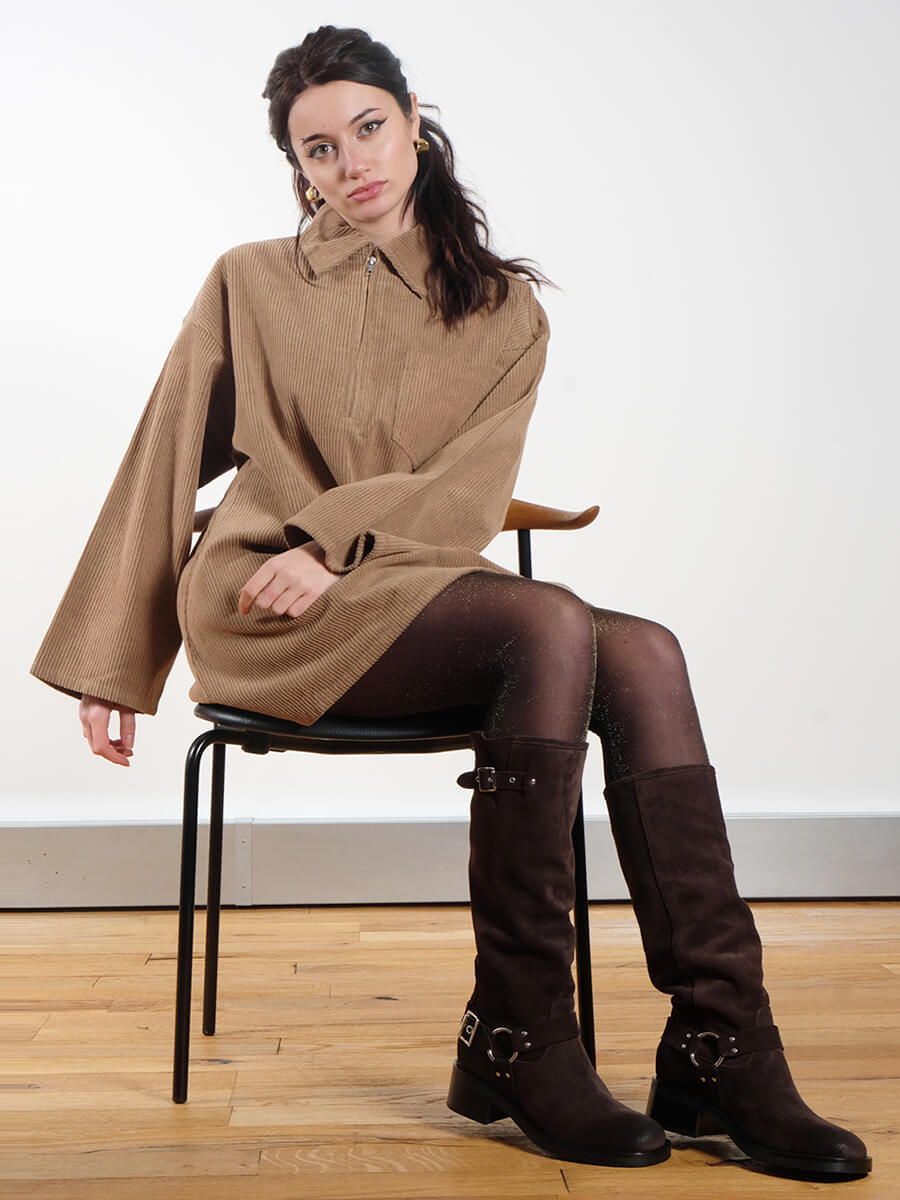 OBJECT
Alima Corduroy Mini Dress