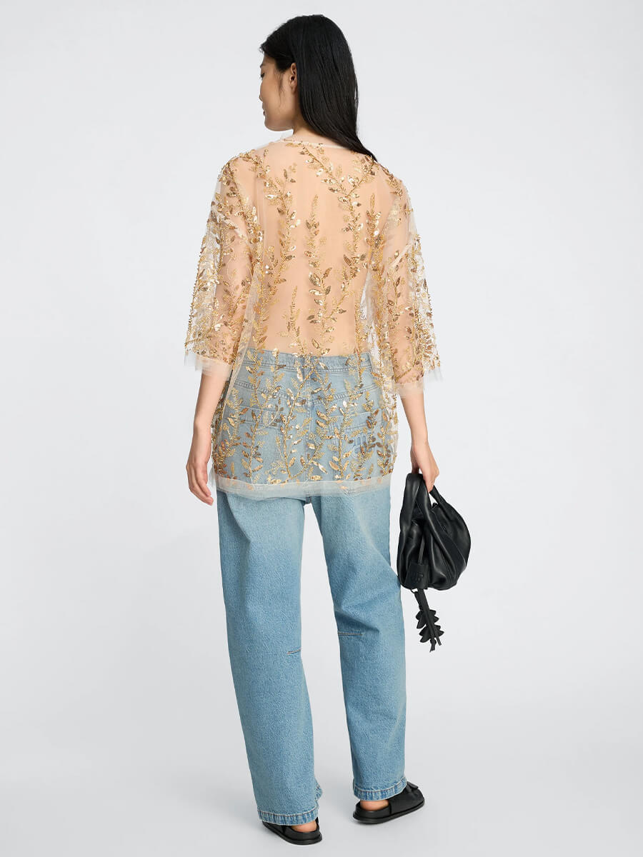 Munthe Babur Top - Gold