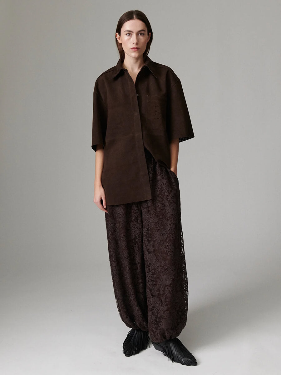 DAY BIRGER ET MIKKELSEN
Barbo Crochet Trousers - Coffee Bean