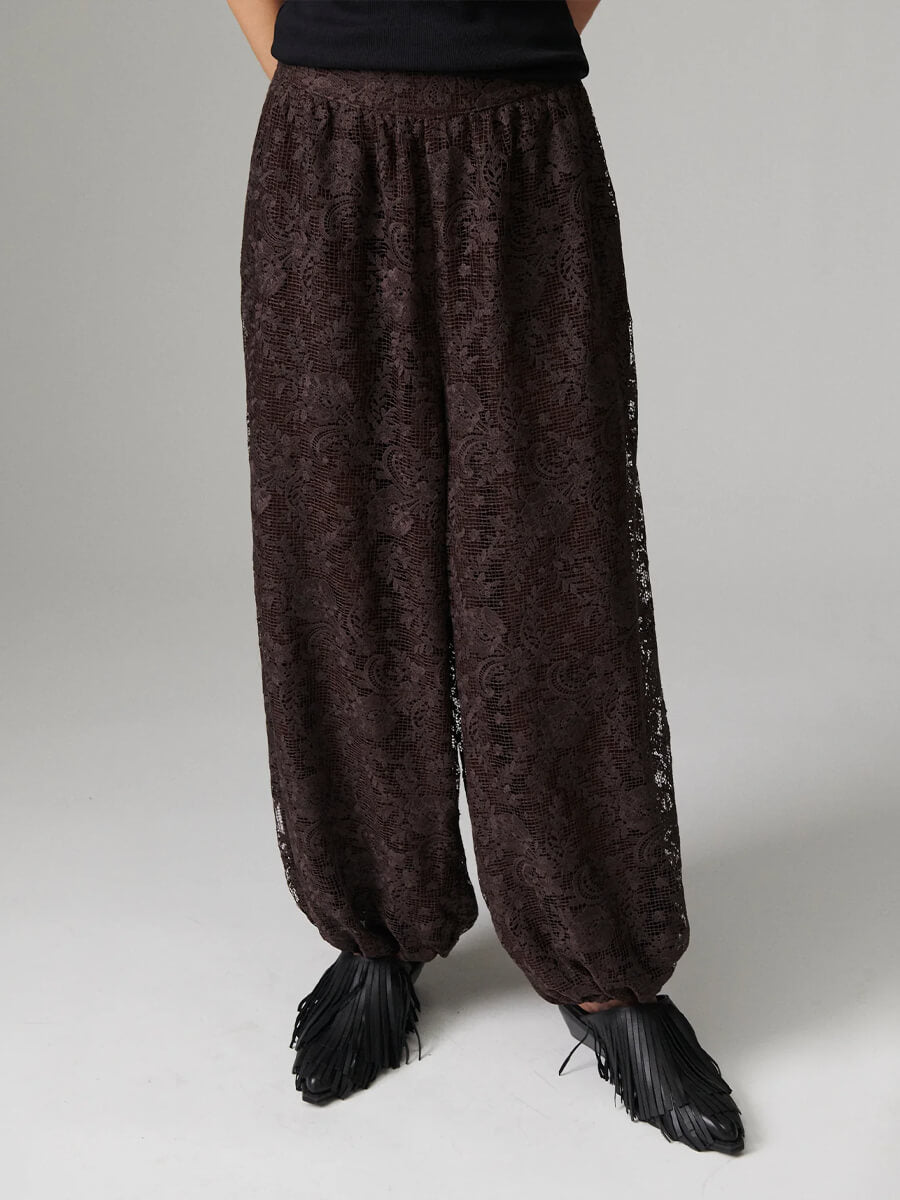 DAY BIRGER ET MIKKELSEN
Barbo Crochet Trousers - Coffee Bean