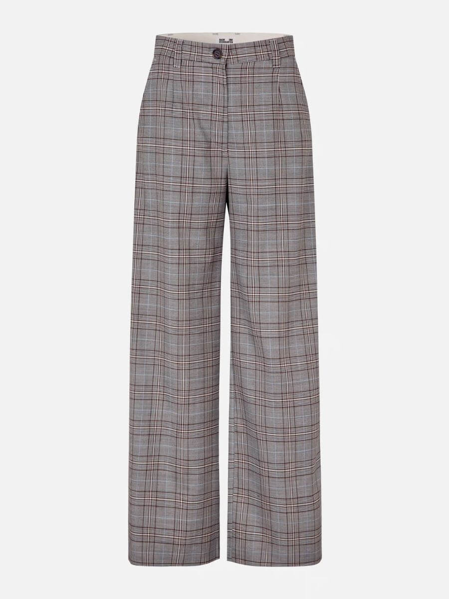 Baum Und Pferdgarten - Nikki Trousers - Grey Mini Check
