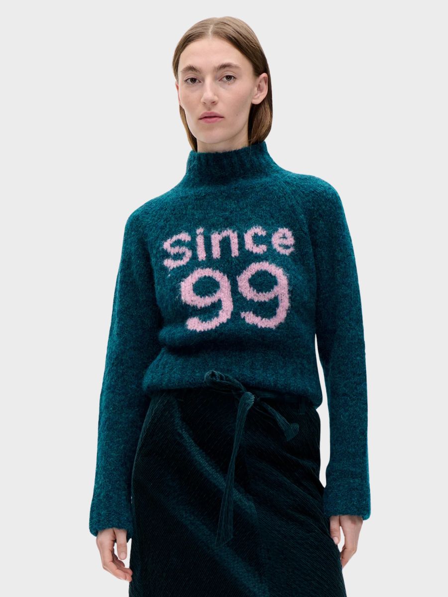Baum und Pferdgarten - Celena Sweater - Dark Sea