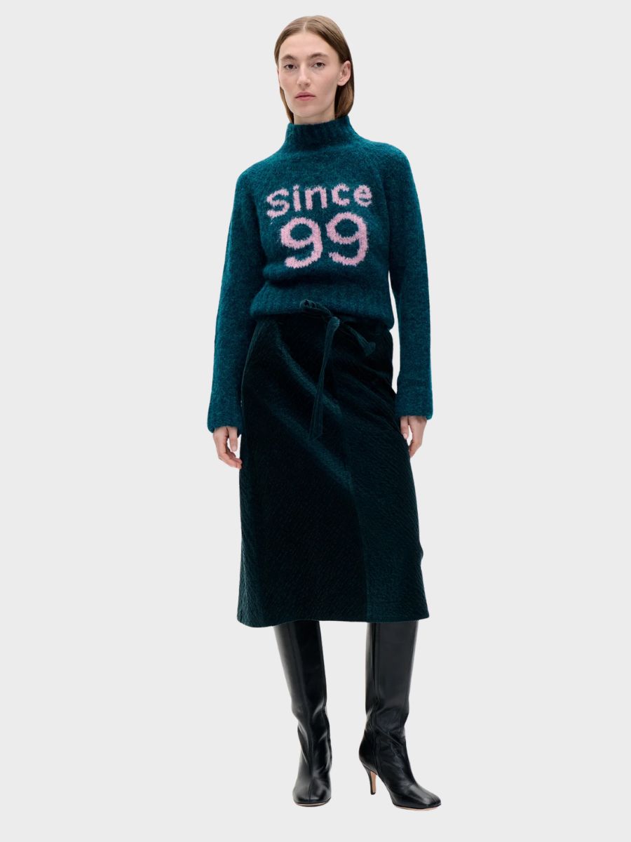 Baum und Pferdgarten - Celena Sweater - Dark Sea