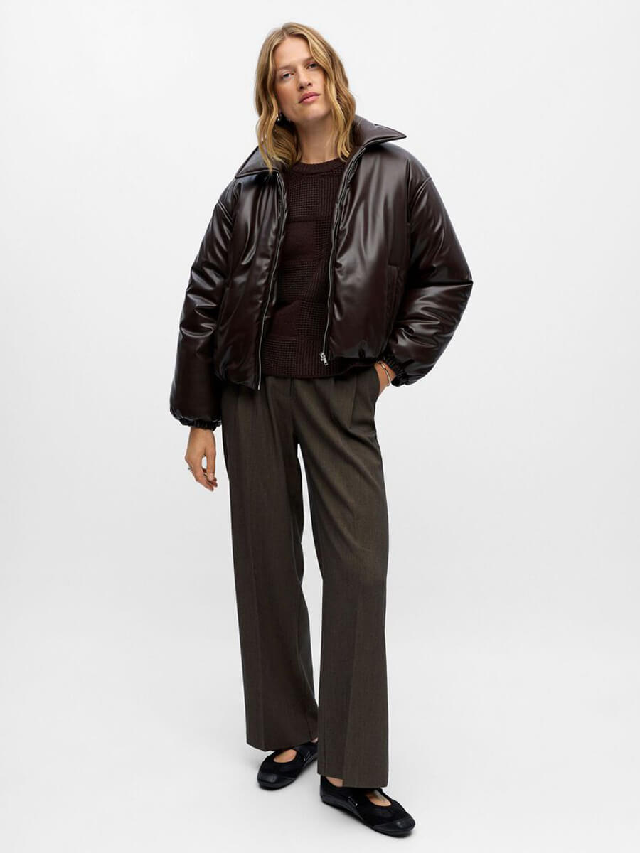 Object Cleo Coated Puffer 