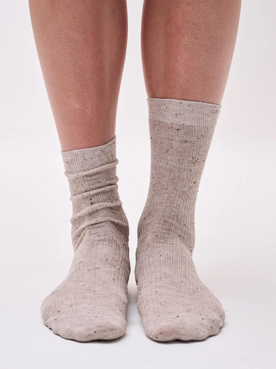 MP Denmark Betty Socks - Beige Melange