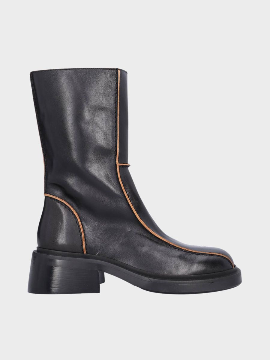 Billi Bi - Panel Boots - Black Redwood