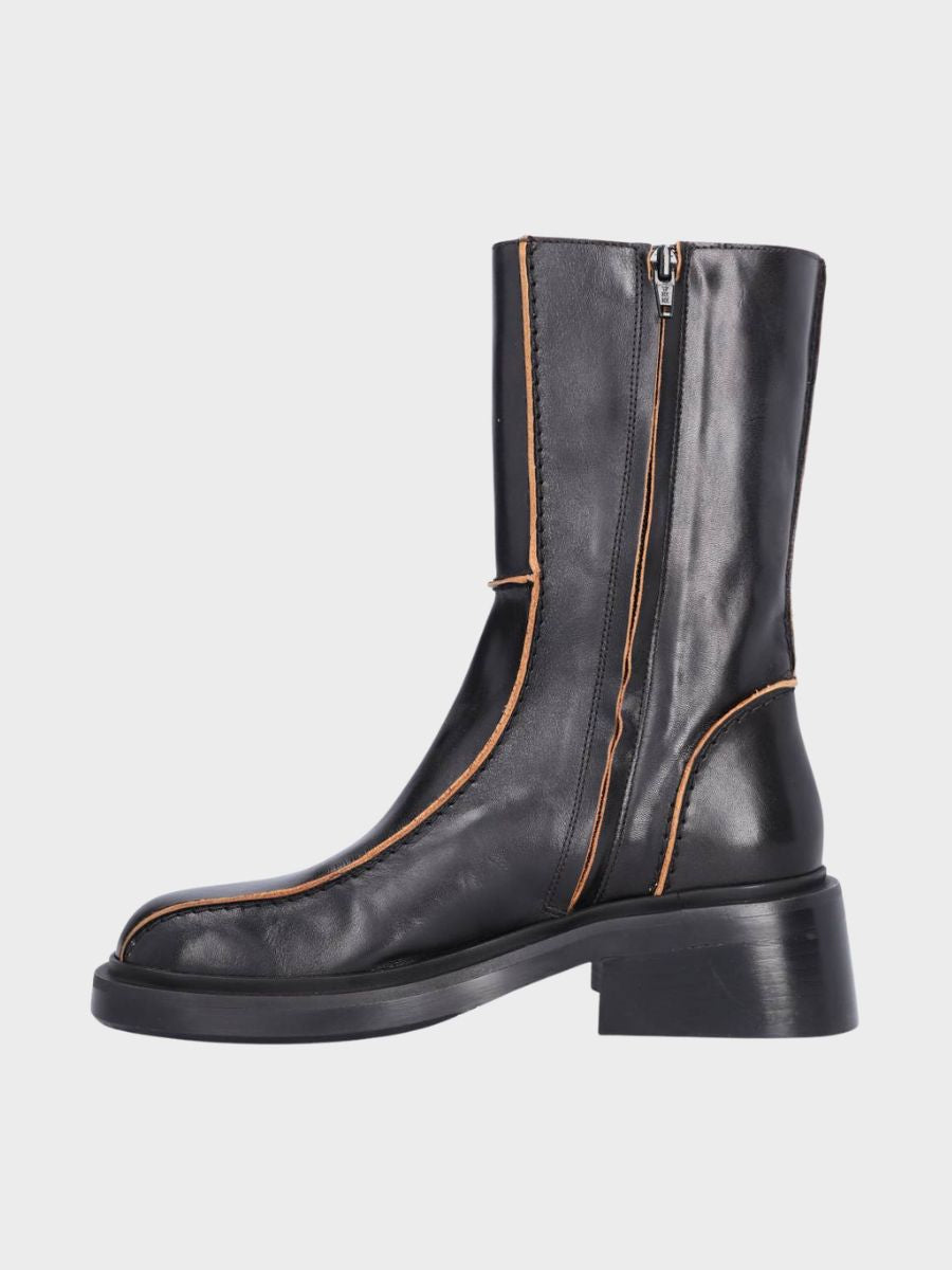 Billi Bi - Panel Boots - Black Redwood