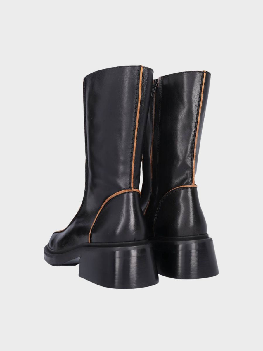 Billi Bi - Panel Boots - Black Redwood