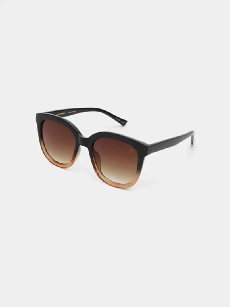 A.KJÆRBEDE Billy Sunglasses - Black/Brown Transparent