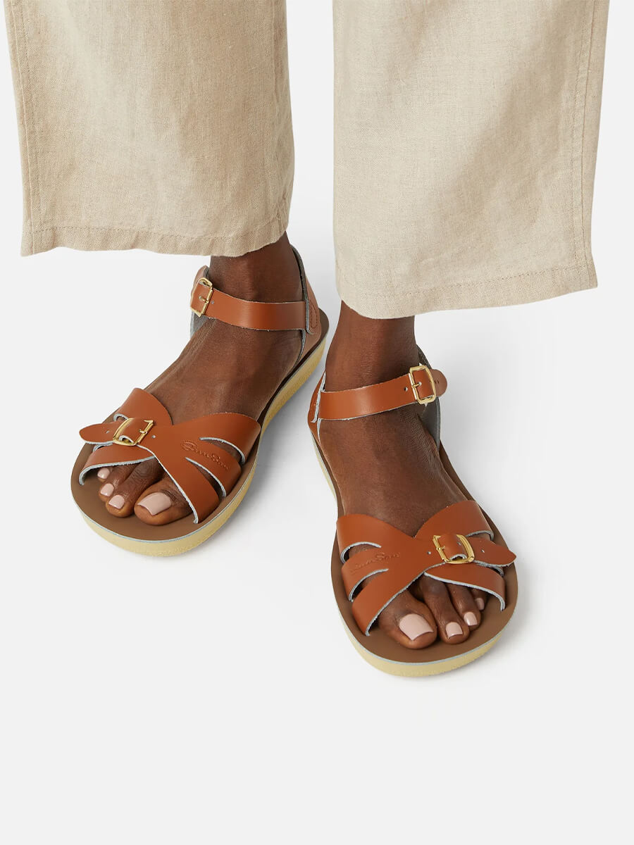 Salt Water 
Boardwalk Sandals - Tan