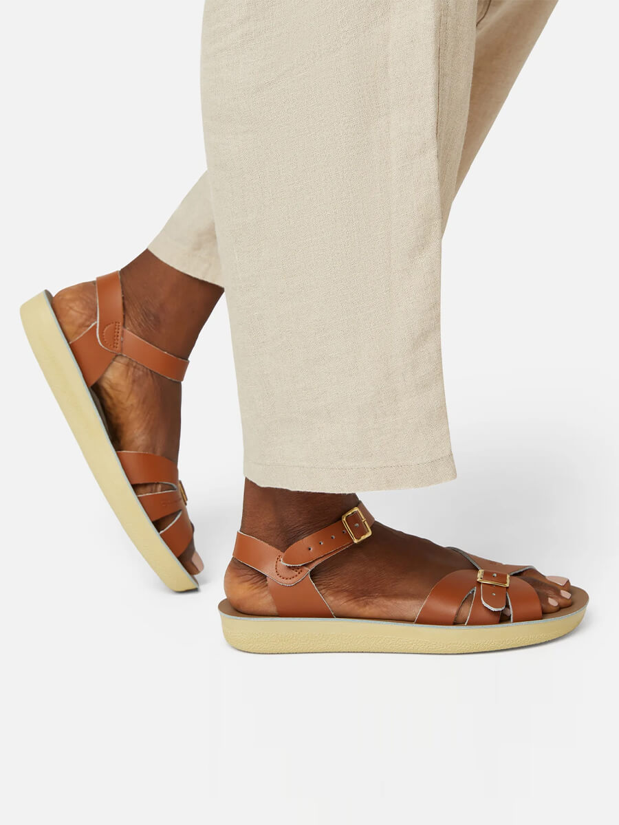 Salt Water 
Boardwalk Sandals - Tan