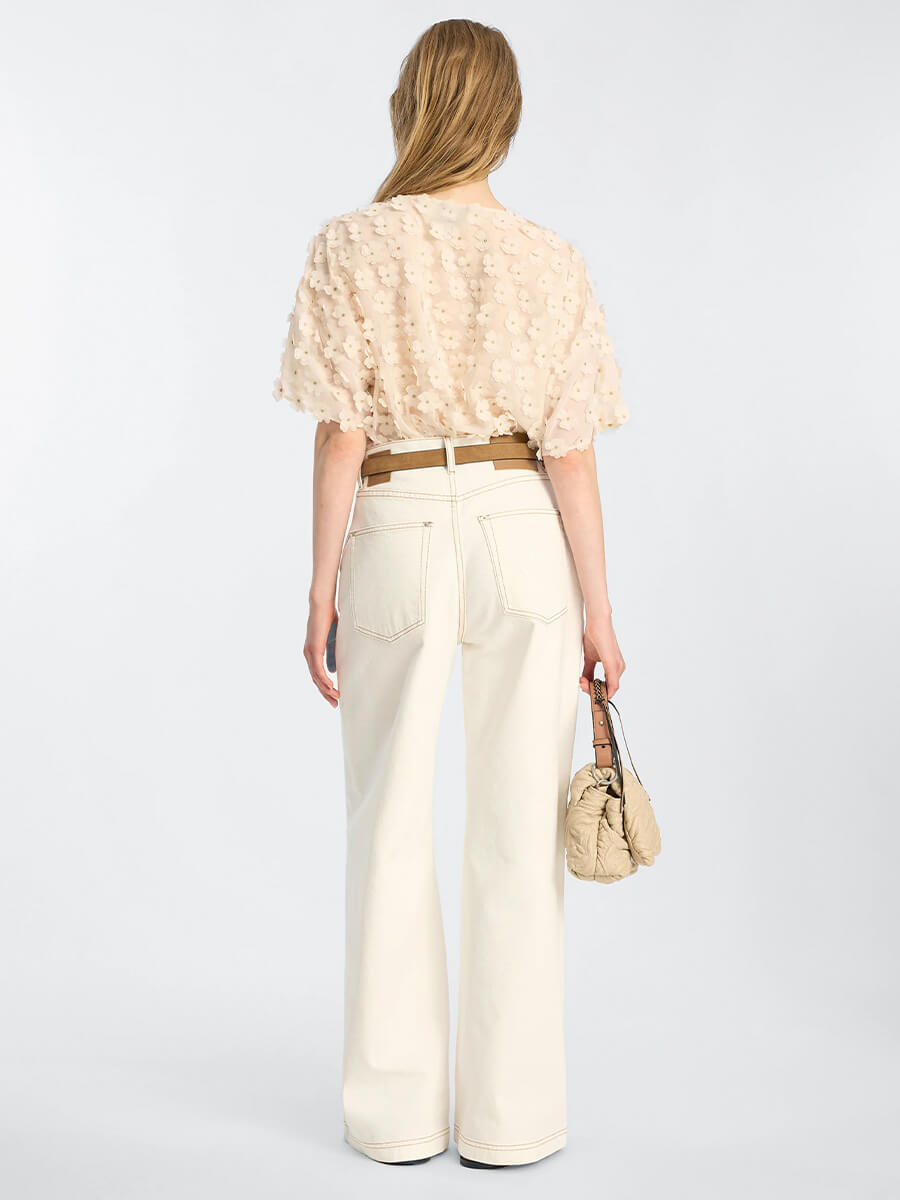 Munthe Bossi Top - Creme