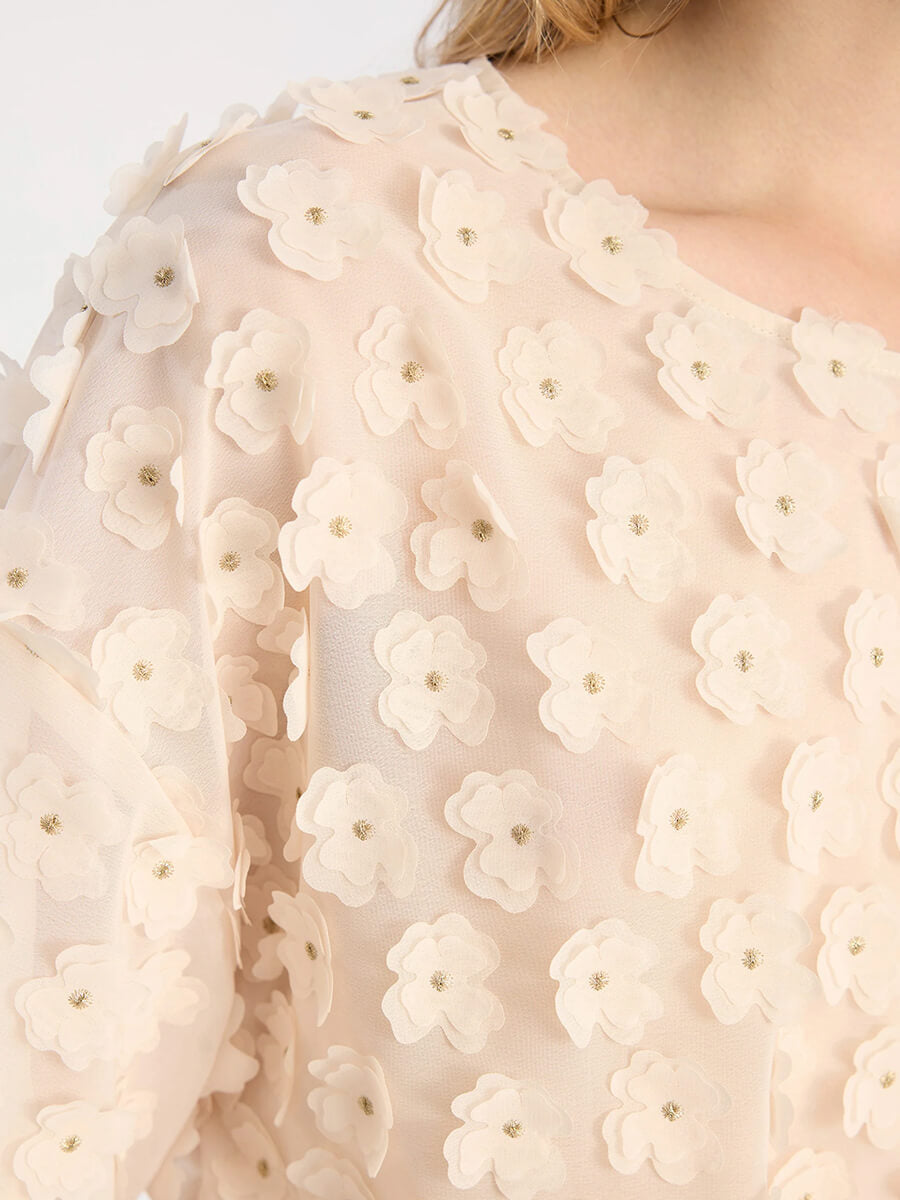 Munthe Bossi Top - Creme