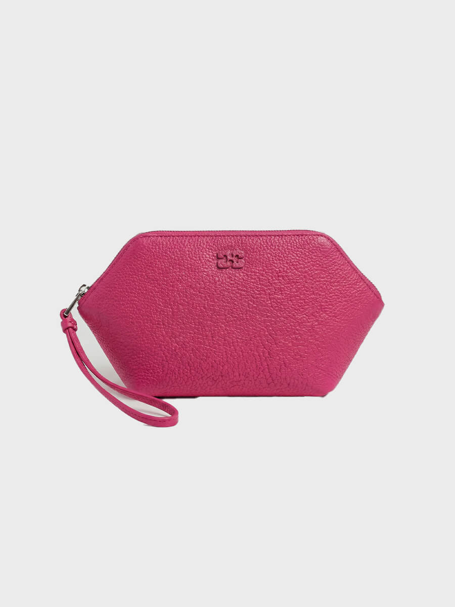 GANNI
Bou Make Up Pouch Grained - Cabaret