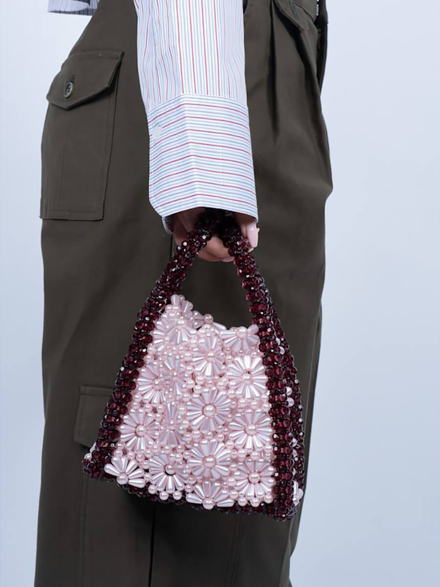 SUI AVA Bouquet Bead Bag