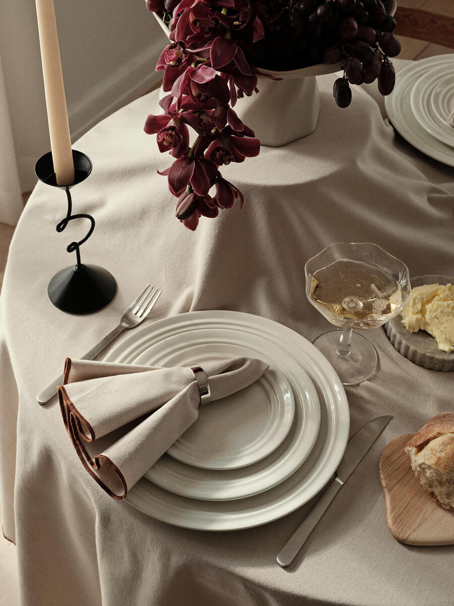 Broste Copenhagen Selma Candlestick Holder - Small. 