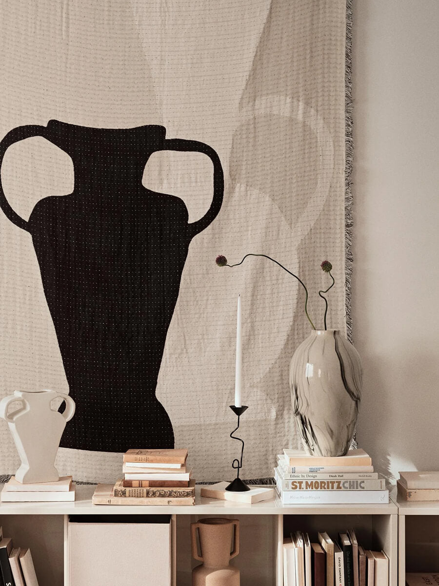 Broste Copenhagen Selma Candlestick Holder - large